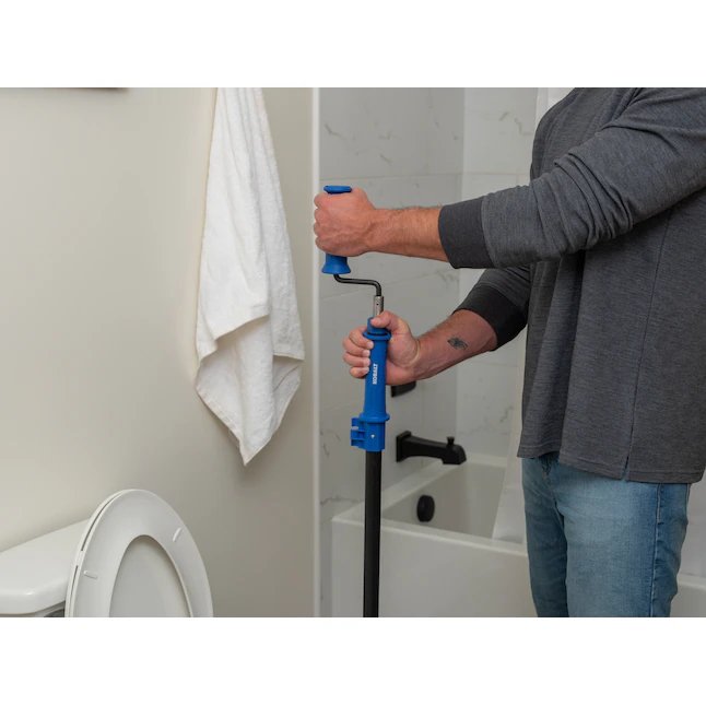 Kobalt 1/2-in x 6-ft High Carbon Wire Toilet Auger