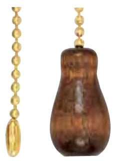 Brass Pull Chain with Tassel