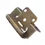 RELIABILT 2-Pack 1/2-in Overlay 200-Degree Opening Aged Brass Self-closing Semi-wrap Cabinet Hinge