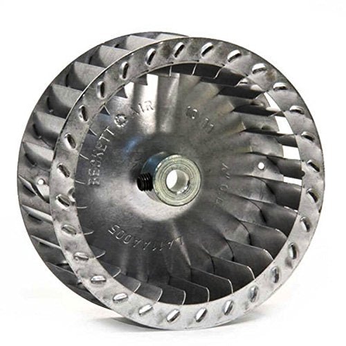 LA11AA005 Draft Inducer Blower Wheel, 28 Blades, CW Rot, 0.31" Bore, 4" Outside Diameter, 1.5" Width