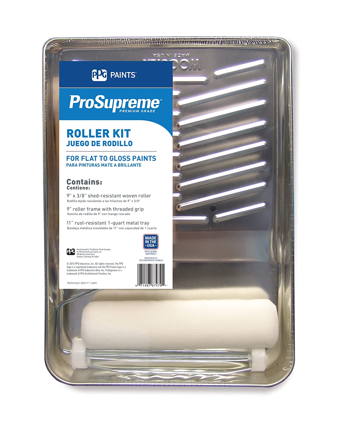PPG Prosupreme 3-Piece Paint Roller Kit