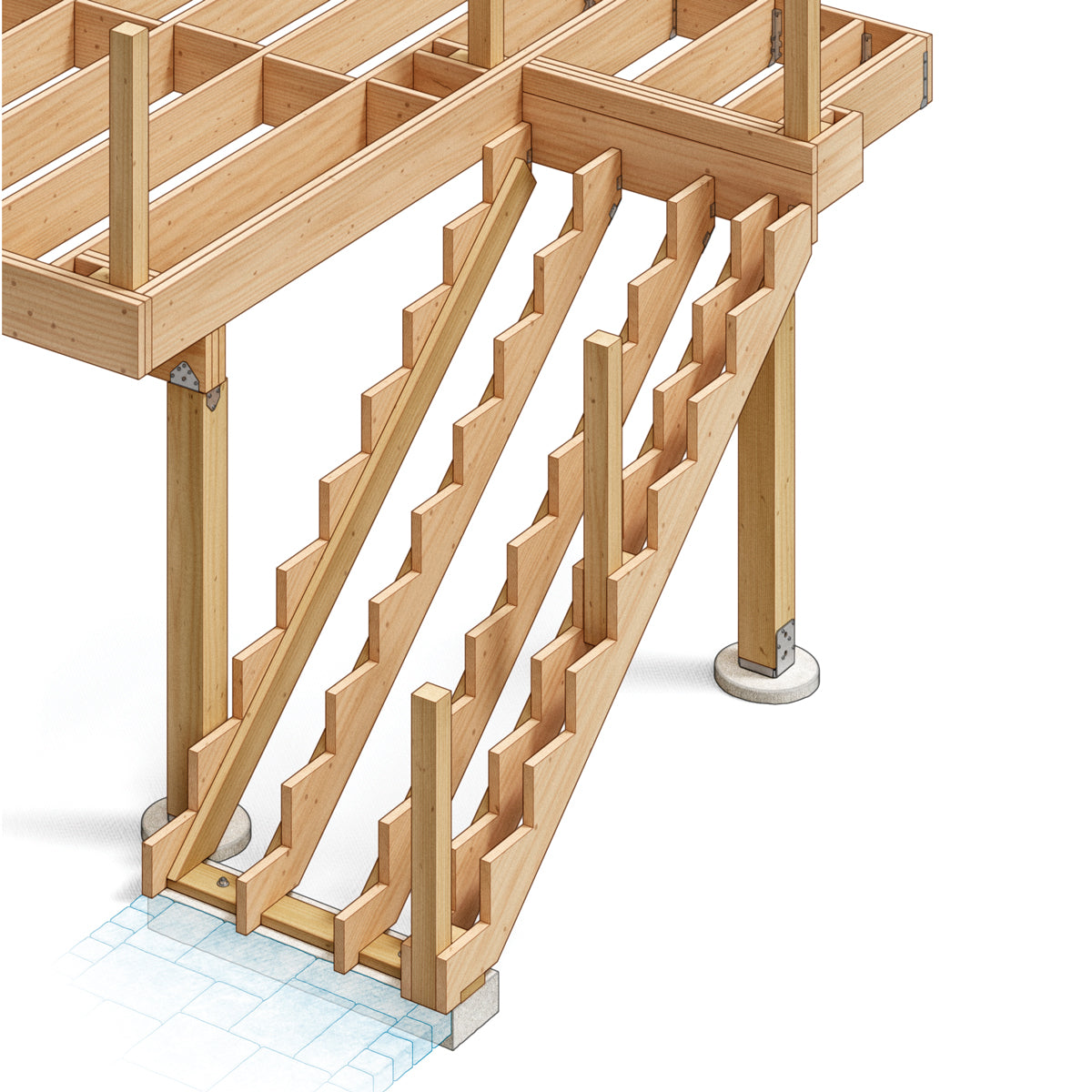 Deck Stairs