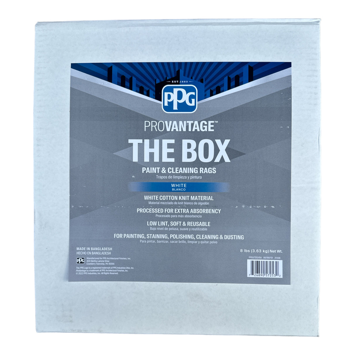 Trapos de limpieza y pintura PPG ProVantage “The Box”