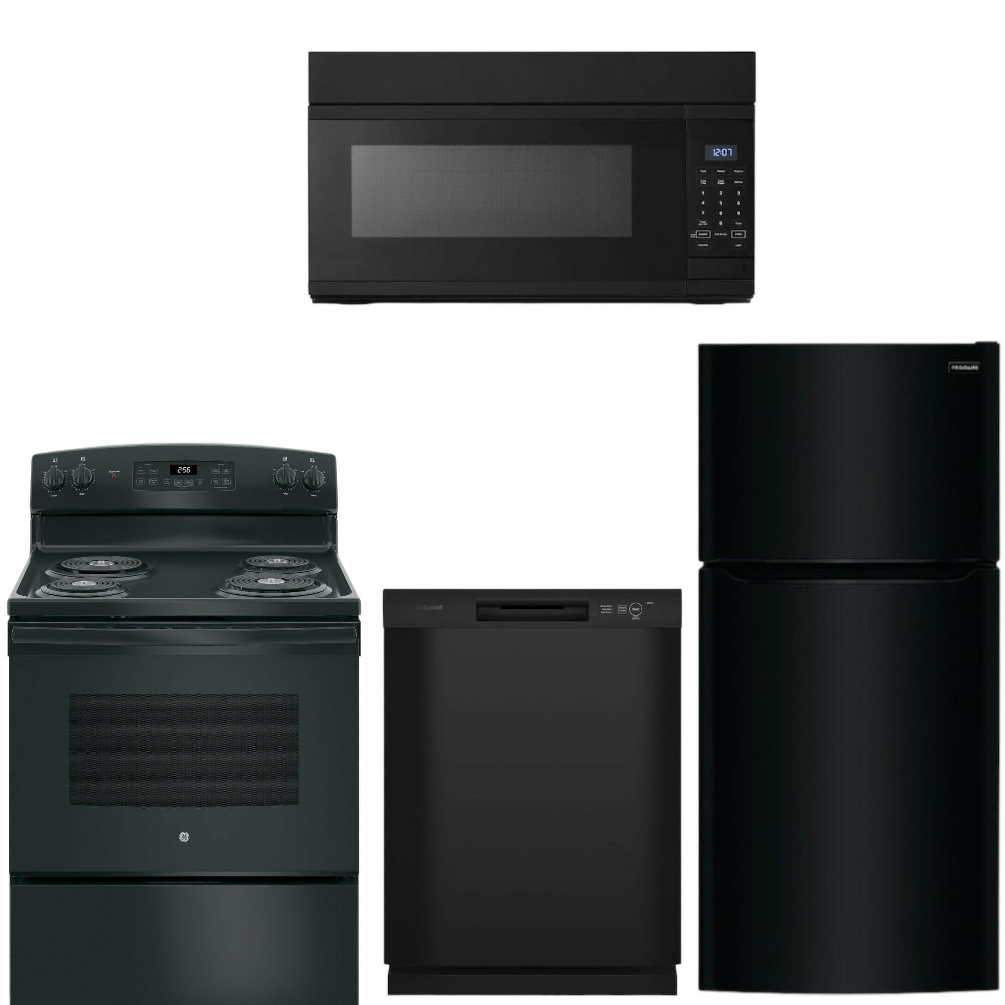 Black Appliance Bundle (Electric Range) – Saber Sales