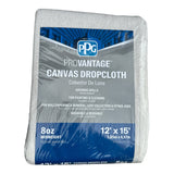 PPG ProVantage Canvas Drop Cloth 12-Ft x 15-Ft (Midweight, 8oz)