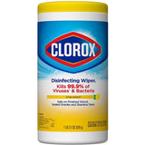 Clorox Toallitas de limpieza desinfectantes sin lejía, (85 toallitas)
