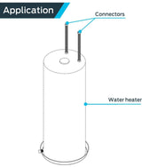 HoldRite QuickFlex 1 Inch FIP x 1 Inch FIP x 24 Inch Water Heater Connector