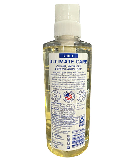 Jabón de manos Safeguard Ultimate Care (notas de coco, 15.5 oz)