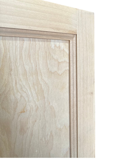 SABRE SELECT Puerta de gabinete de madera maciza sin terminar de 16.25 x 13.5 pulgadas