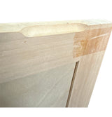 SABRE SELECT Puerta de gabinete de madera maciza sin terminar de 16.25 x 13.5 pulgadas