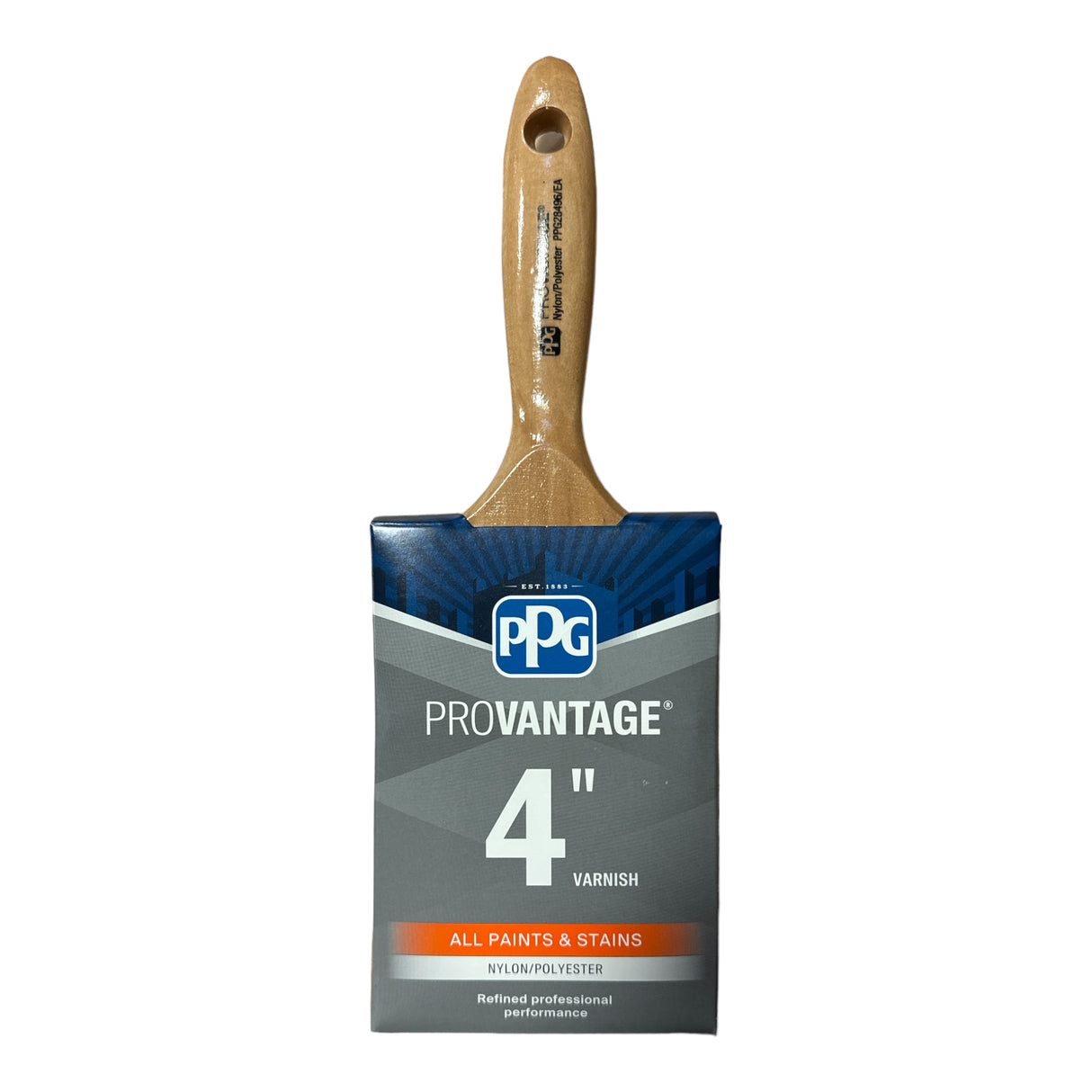 PPG ProVantage 4 in. Flat Varnish Brush