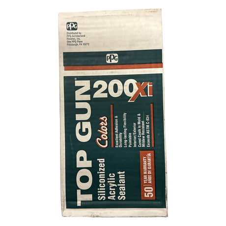 TOP GUN® 200Xi silikonisiertes Acryldichtmittel (10,1 Unzen, klar)