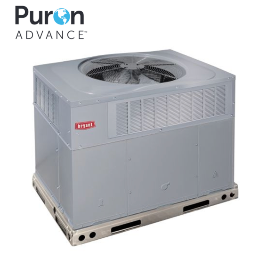 Bryant Legacy™ 3 Ton, 13.4 SEER2, R454B, Packaged Rooftop Gas Heat / Electric Cooling, Single Stage, 208/3