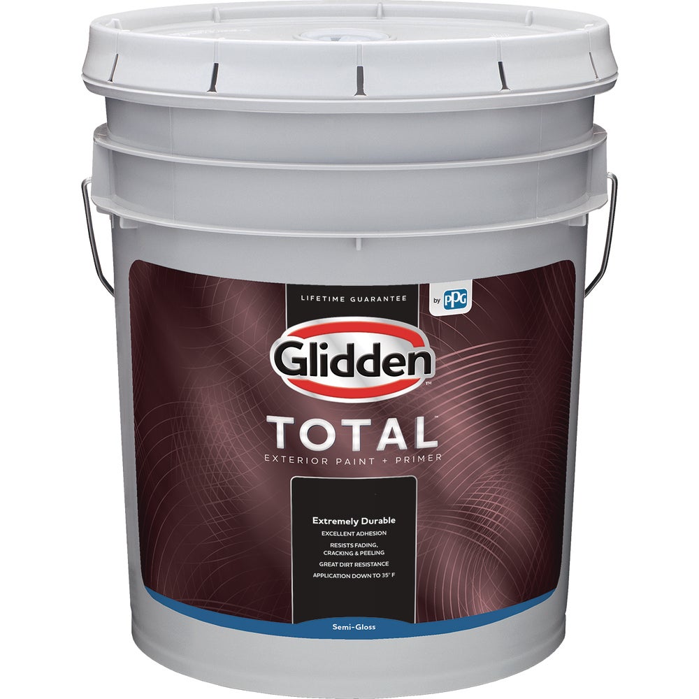 Pintura exterior + imprimador Glidden® Total™ (semibrillante, base ultra profunda)