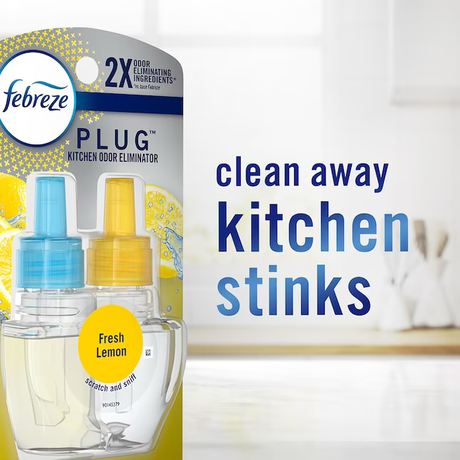 Febreze 1.75-fl oz Fresh Lemon Plug-in Air Freshener (2-Pack)