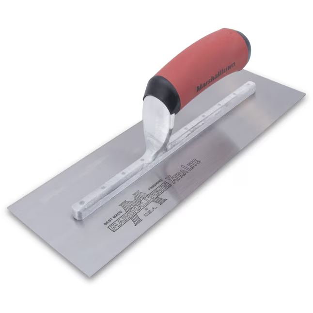 Marshalltown 12-in High Carbon Steel Finishing Concrete Trowel