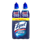 Limpiador fresco para inodoros LYSOL Power, paquete de 2, 24 onzas