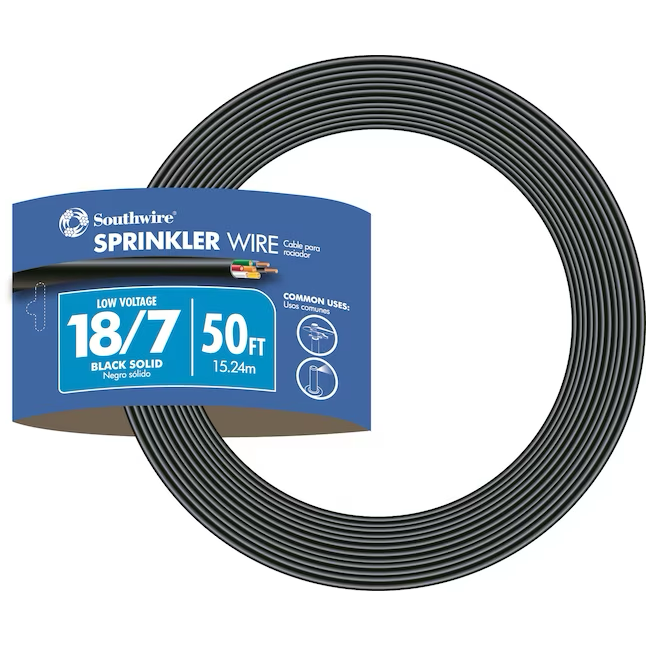 Southwire 50-ft 18/7 Solid Sprinkler Wire (By-the-roll)