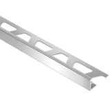 Schluter Systems Schiene 0.375-in W x 98.5-in L Polished Chrome Anodized Aluminum L-angle Tile Edge Trim