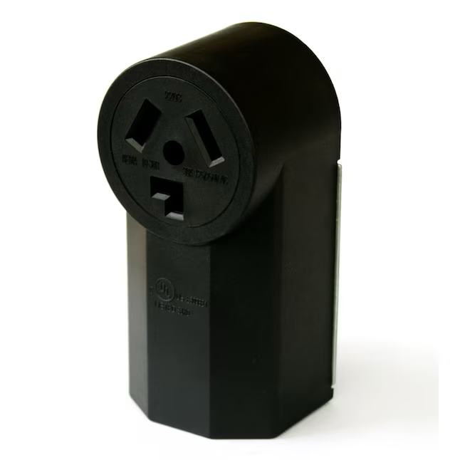 Utilitech - Estufa redonda industrial de 30 amperios, 125/250 voltios, color negro
