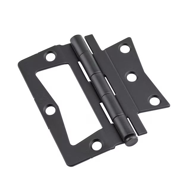 RELIABILT 3.5-in-in Oil-Rubbed Bronze Non-Mortise Bi-Fold Door Hinge (2-Pack)