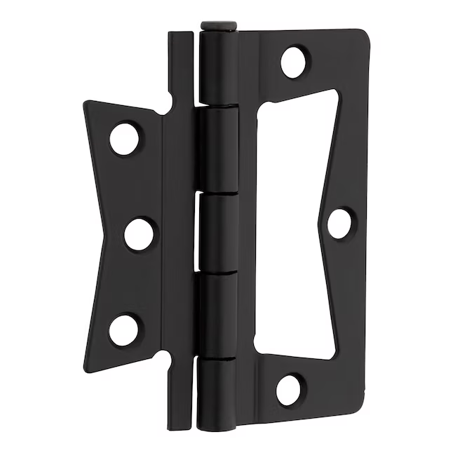 RELIABILT 3-in-in Oil-Rubbed Bronze Non-Mortise Bi-Fold Door Hinge (2-Pack)