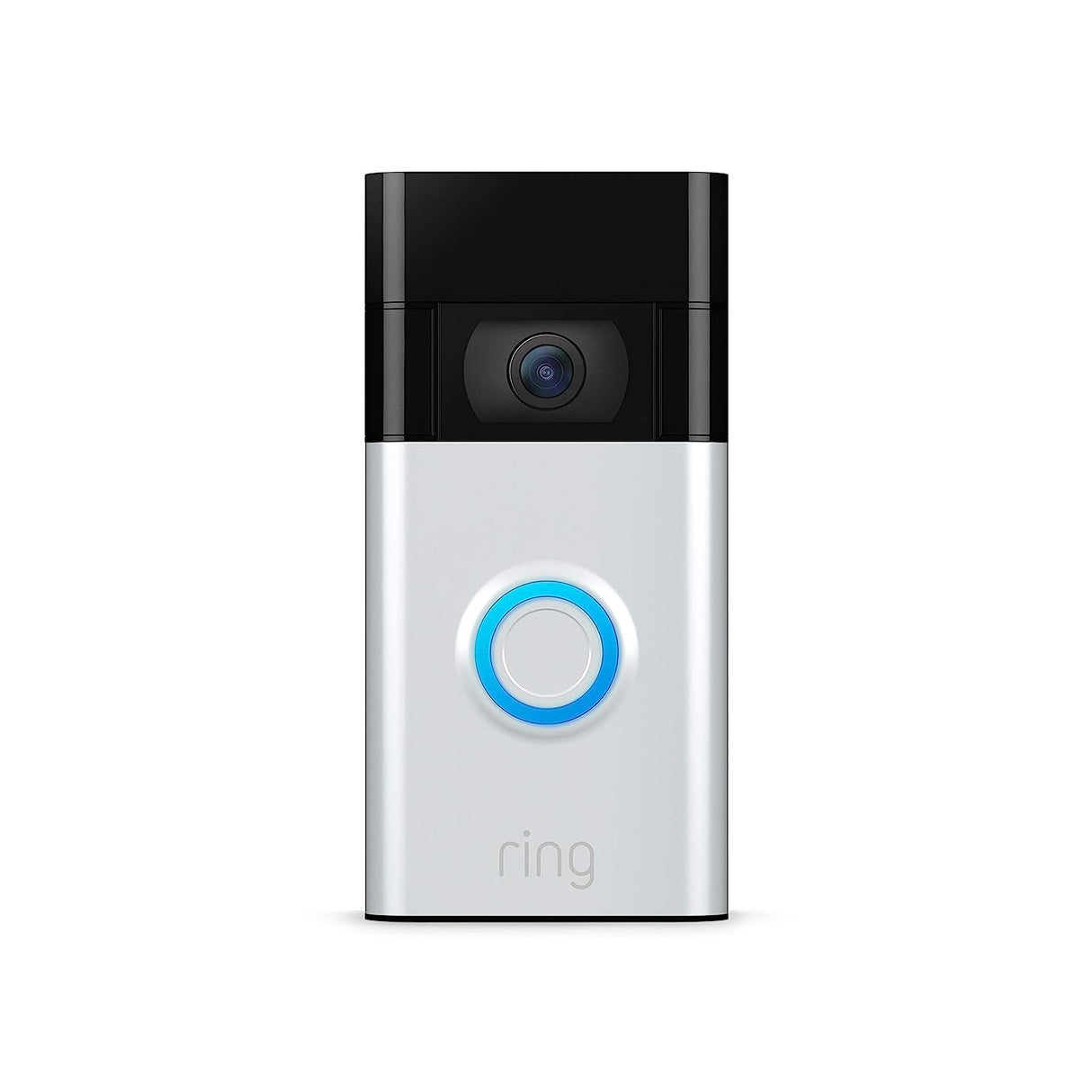 Ring Video Doorbell 2.ª generación: vídeo HD de 1080p (níquel satinado) 