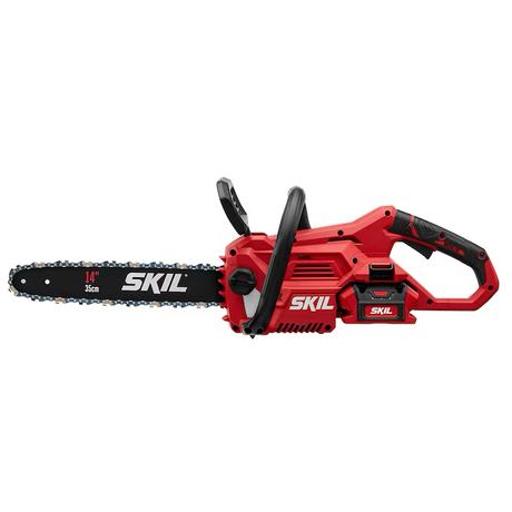 SKIL 40-volt 14-in Brushless Battery 2.5 Amp 2.5 Ah Chainsaw (Battery and Charger Included)