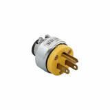 Eaton 15-Amp 125-Volt NEMA 5-15 3-wire Grounding Heavy-duty Straight Plug, Yellow
