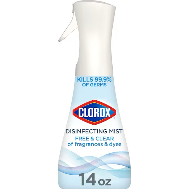 Clorox Free And Clear 14 fl Oz Fragrance Free Disinfectant Liquid All Clorox free and clear 14 fl oz fragrance free disinfectant liquid all