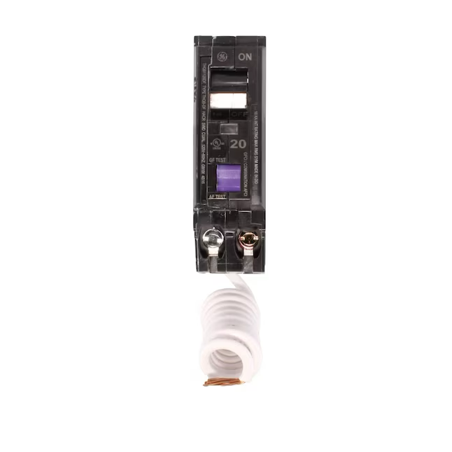 GE Q-Line THQL 20-Amp 1-Pole Dual function AFCI/GFCI Circuit Breaker