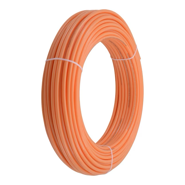 SharkBite 3/8-in (1/2-in O.D) x 300-ft Orange PEX-C Pipe With Oxygen-Barrier For Radiant Heating