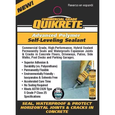 Quikrete Advanced Polymer Self-Leveling 10-oz Repair