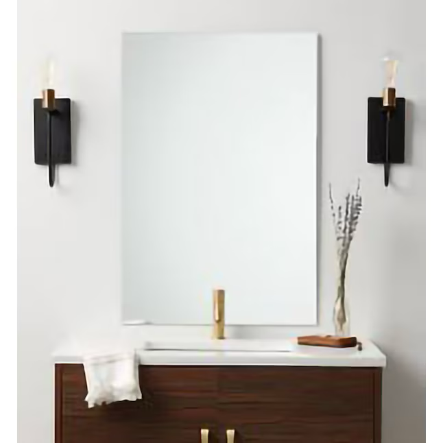Project Source 36-in W x 36-in H Polished Frameless Wall Mirror