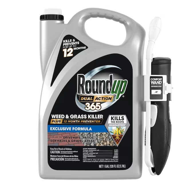 Roundup Dual Action 365 Plus 12 Month Preventer 1 galón listo para usar herbicida y herbicida