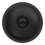 Home Front by Schlage Marwood Matte Black Interior Bed/Bath Privacy Door Knob Multi-pack (4-Pack)