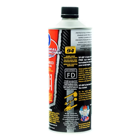 VP Racing Fuels Small Engine Fuel 32-fl oz 40:01:00 Ethanol Free Pre-blended 2-cycle Fuel