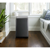 Hisense 10000-BTU DOE (115-Volt) Grey Vented Wi-Fi enabled Portable Air Conditioner with Remote Cools 450-sq ft