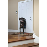PetSafe Puerta extra grande para perros y gatos de aluminio blanco de 16-1/8 x 27-1/2 pulgadas para puerta de entrada