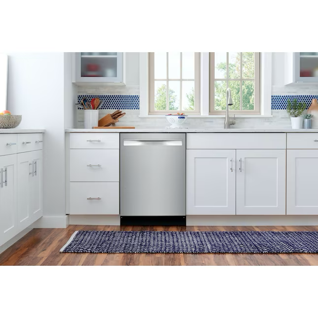 Frigidaire Top Control 24-in Built-In Dishwasher With Third Rack (Fingerprint Resistant Stainless Steel) ENERGY STAR, 49-dBA