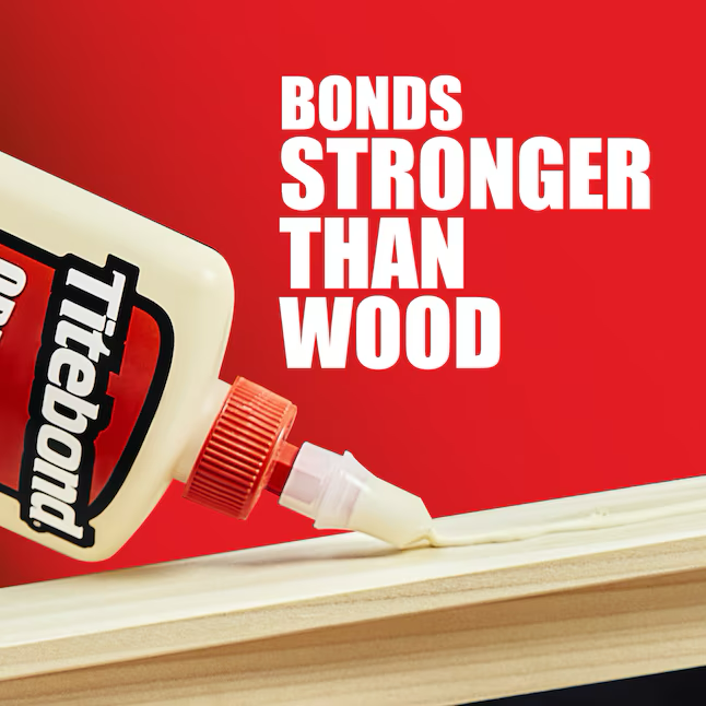 Titebond Original Wood Glue White, Interior Wood Adhesive (128-fl oz)