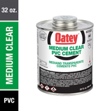 Oatey Medium 32-fl oz Clear PVC Cement