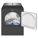 Maytag Pet Pro 7-cu ft Steam Cycle Electric Dryer (Volcano Black)