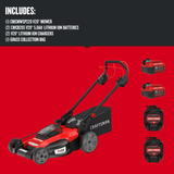 CRAFTSMAN V20 20-volt Max 20-in Cordless Self-propelled Lawn Mower 5 Ah (Battery and Charger Included)