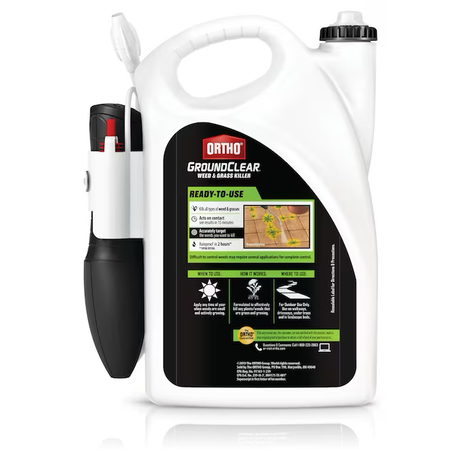 ORTHO GroundClear 1 galón listo para usar herbicida y herbicida 