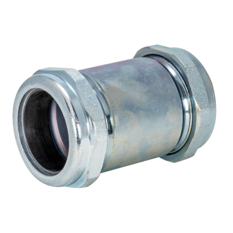 Eastman 2 in. IPS - 5-1/2 in. Length Compression Coupling - Galvanized Long Pattern