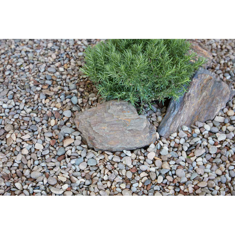 Garden Time Roca de río gris de 0,5 pies cúbicos y 45 libras