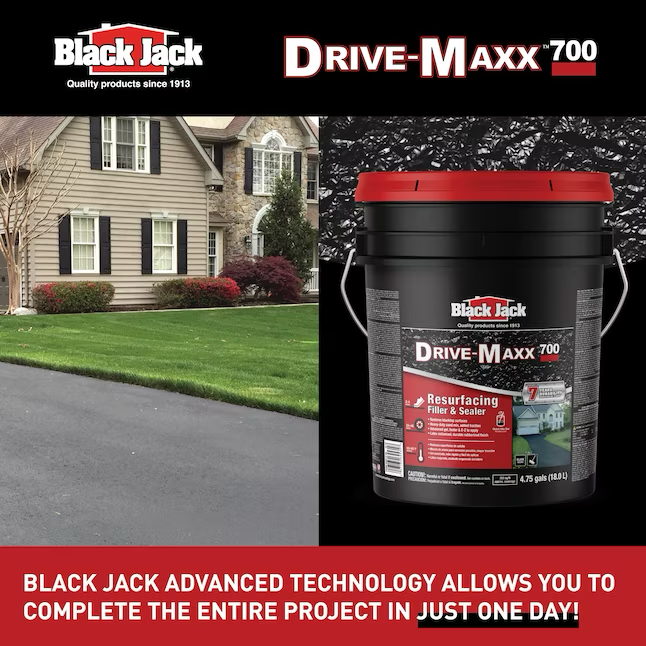 Sellador de asfalto Black Jack Drive-Maxx 700 de 4,75 galones