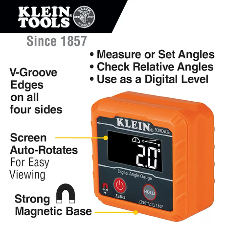 Klein Tools Digital Angle-Gauge and Level