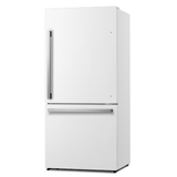 Refrigerador Hisense con congelador inferior y profundidad de mostrador de 17.2 pies cúbicos (blanco) ENERGY STAR